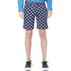 Blue Blue Japan Indigo Japanese Roof Tile Shorts 10” Inseam 3/32 100% Cotton